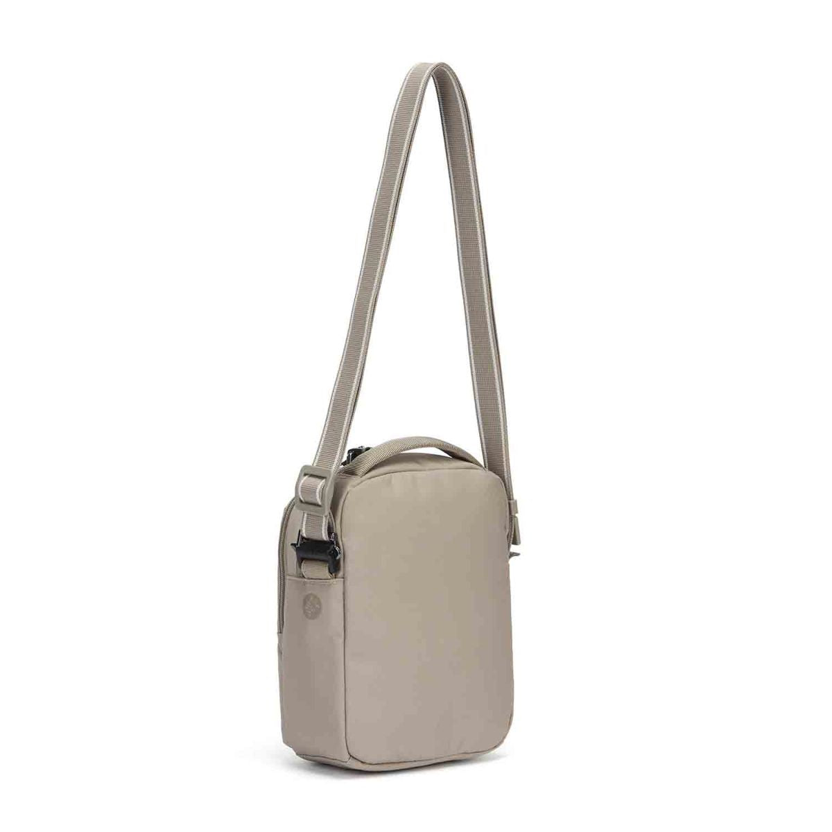 Pacsafe V Companion Beige Anti-Theft Crossbody