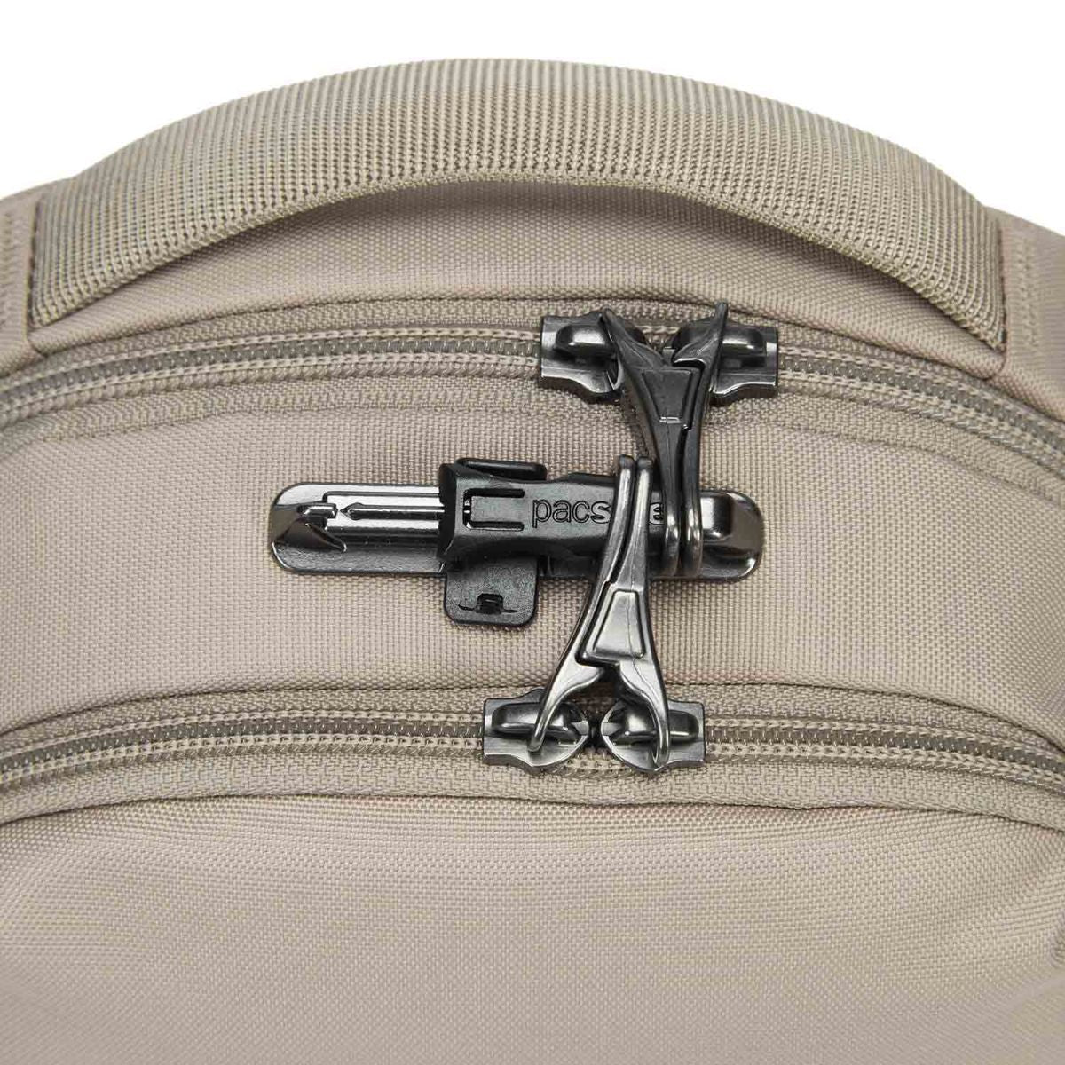 Pacsafe V Companion Beige Anti-Theft Crossbody