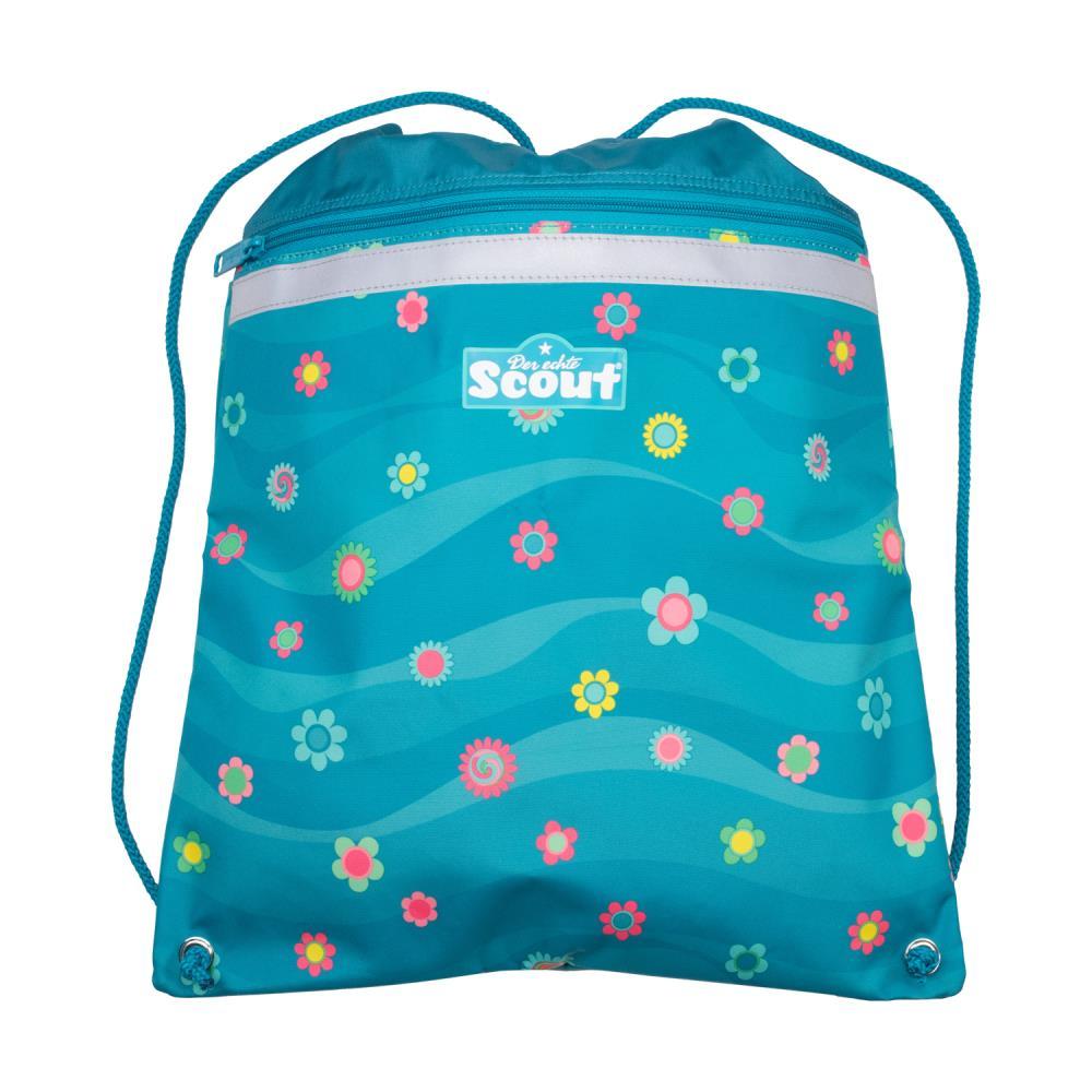 Scout Alpha Little Flowers Schulrucksack Set 4tlg.