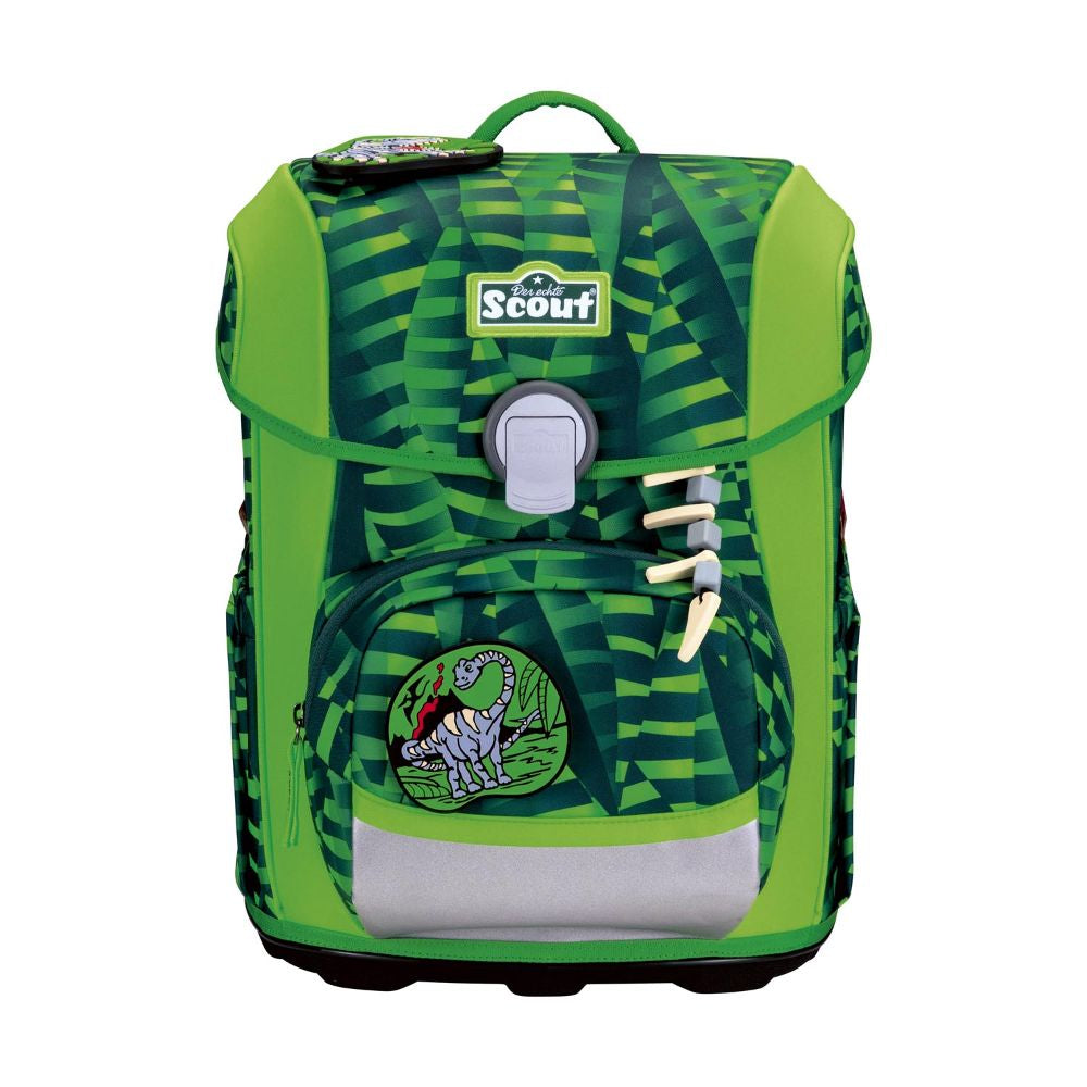 Scout Neo Danger Dino Schulranzen Set 4tlg.