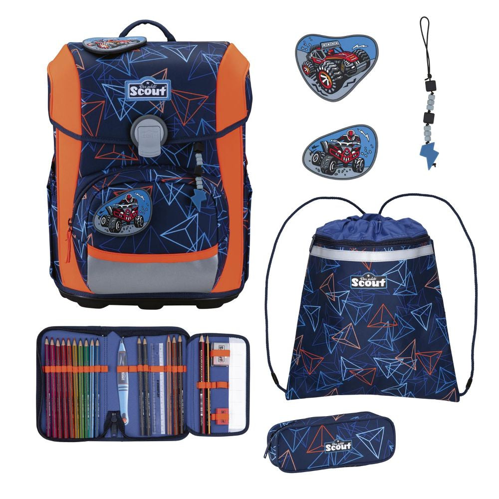 Scout Neo Offroad Schulranzen Set 4tlg.