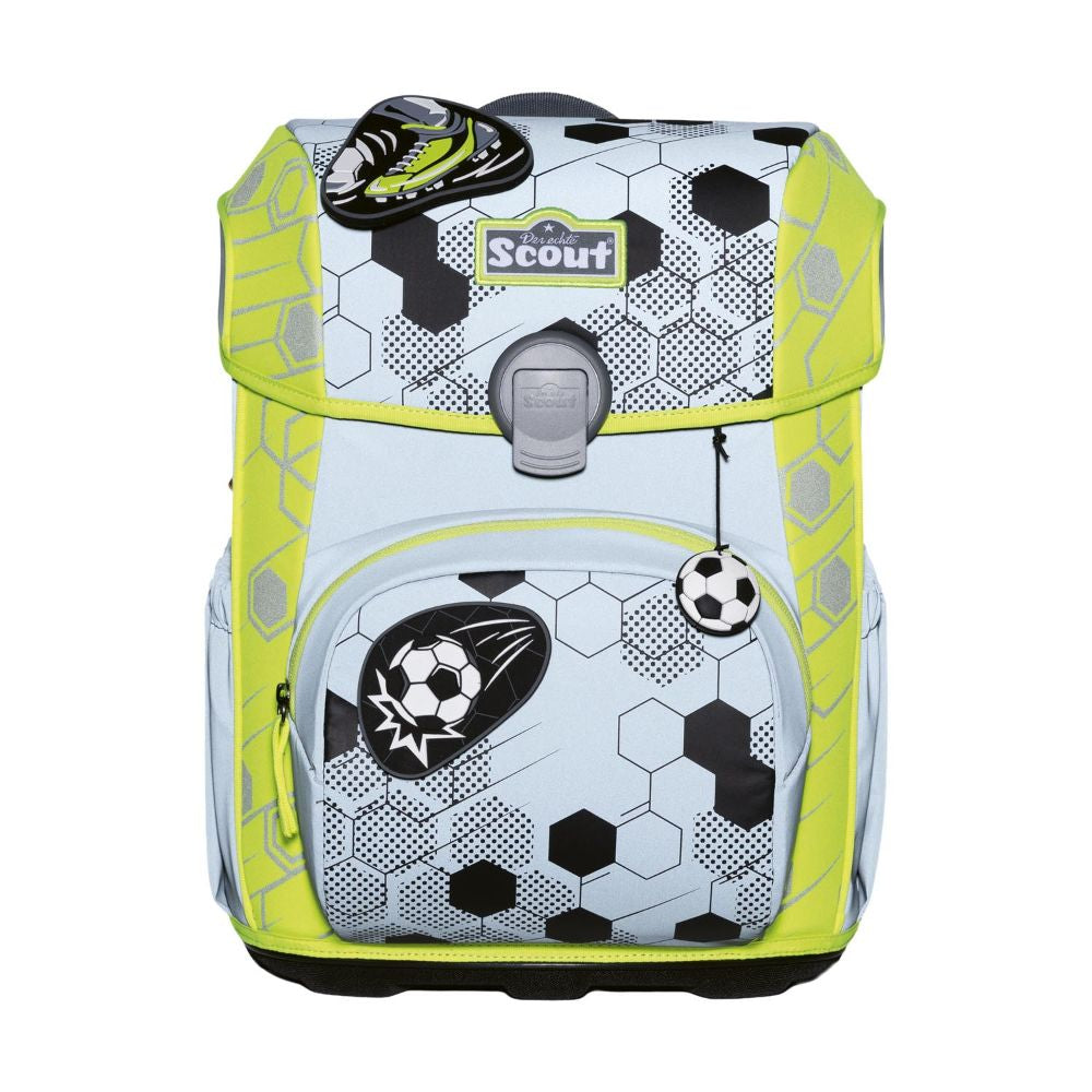 Scout Exklusiv Superflash Extreme Neo Soccer Star Schulranzen 4tlg.