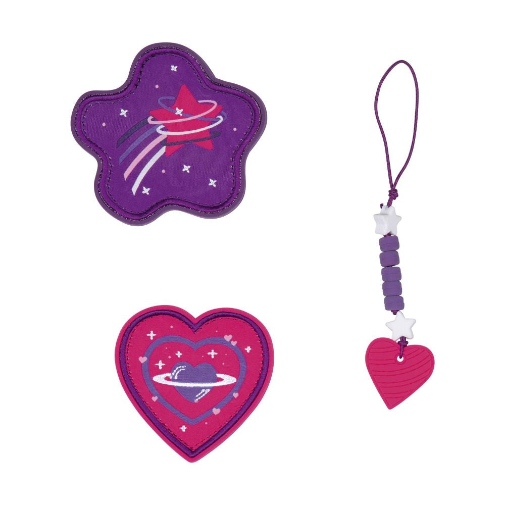 Scout Exklusive Superflash Extreme Micro Heartbeat Schulranzen Set 4tlg.