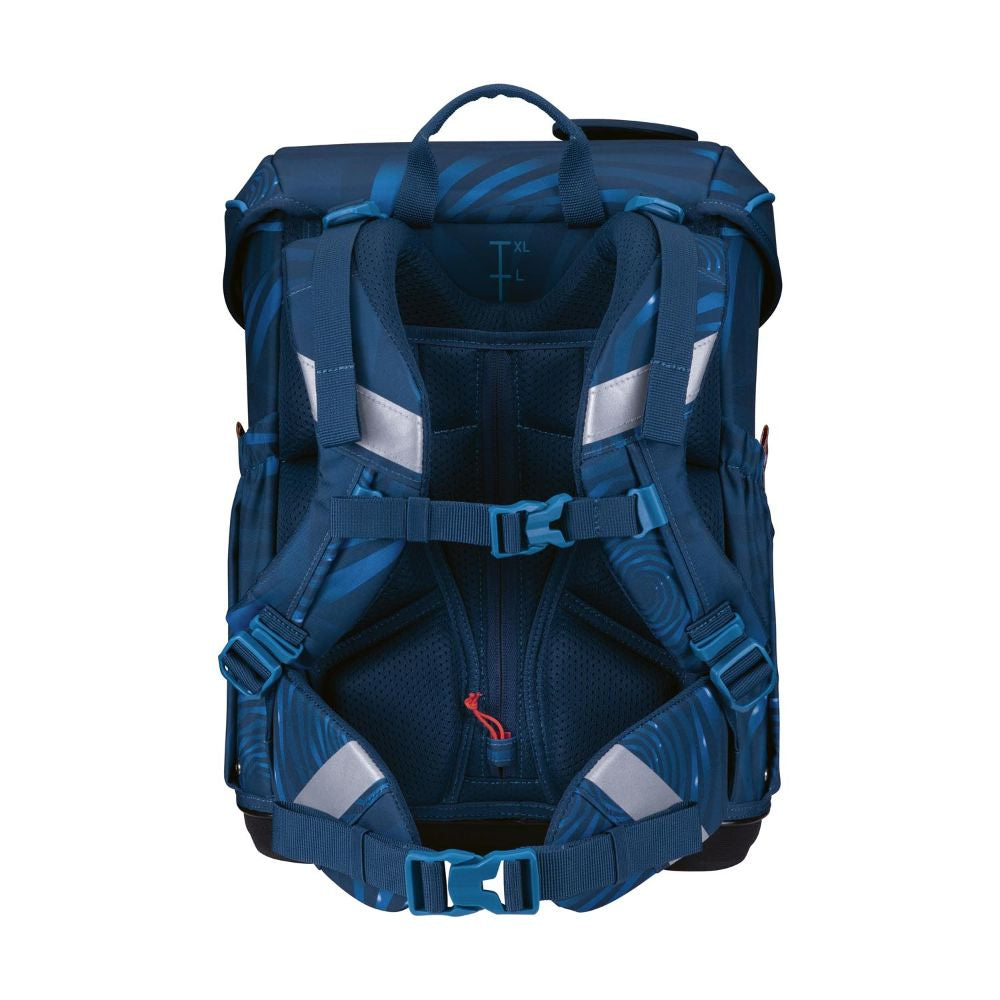 Scout Exklusiv LED Neo Rocket Rider Schulranzen Set 4tlg.