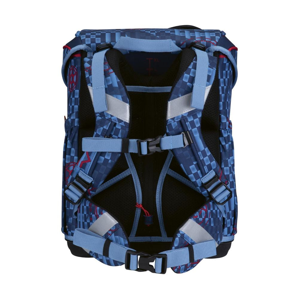 Scout Exklusiv Neo Safety Light Space Explorer Schulranzen Set 4tlg.