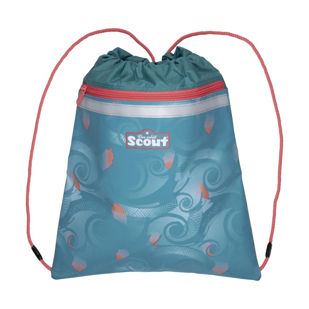 Scout Exlusiv Micro Safety Light Aloha Schulranzen Set 4tlg.