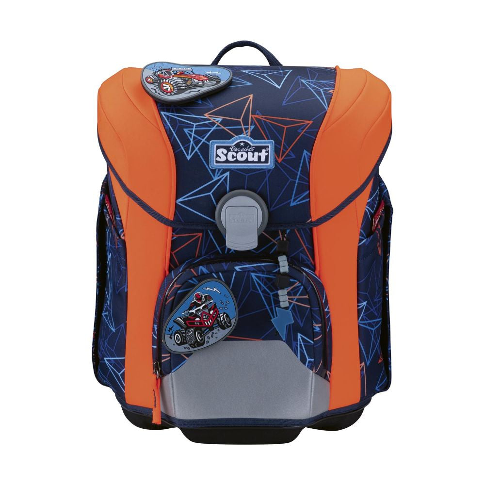 Scout Micro Offroad Schulranzen Set 4tlg.