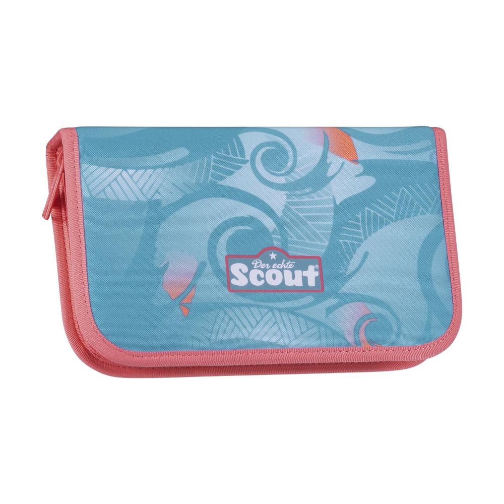 Scout Exlusiv Micro Safety Light Aloha Schulranzen Set 4tlg.