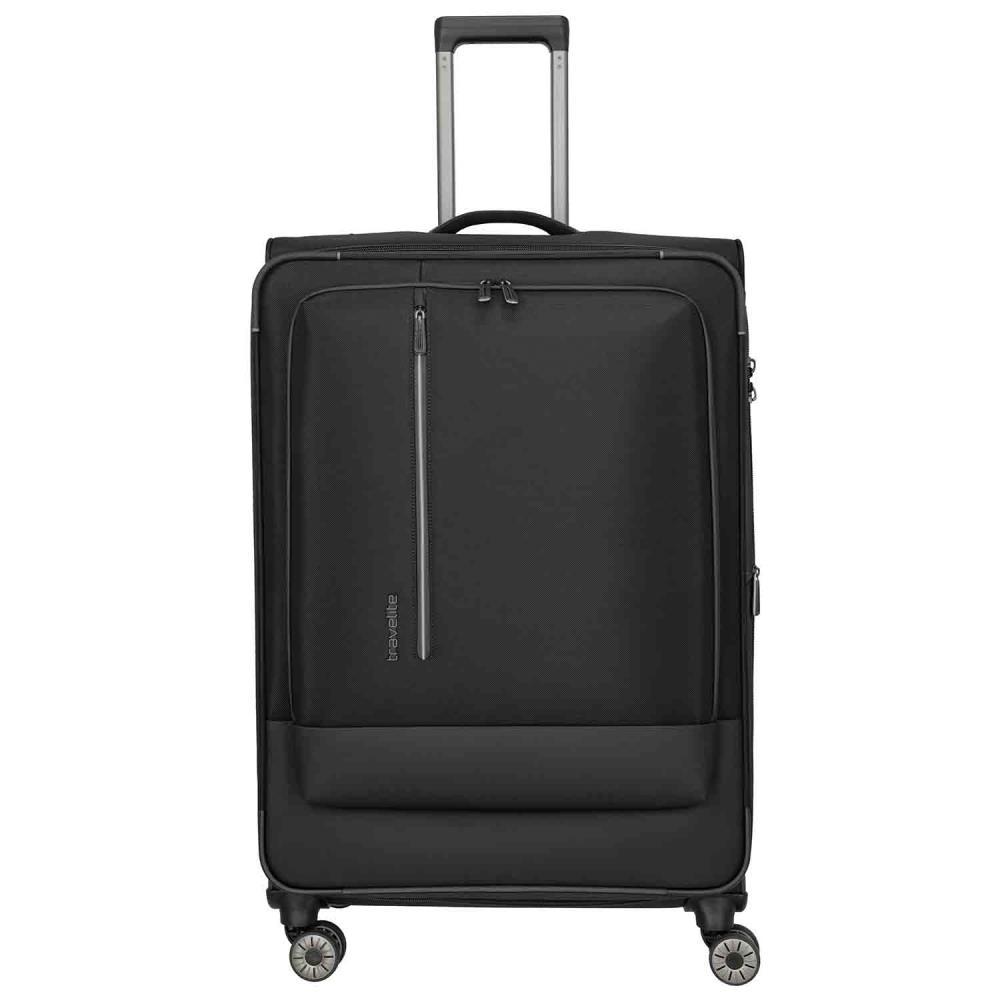 Travelite Crosslite Schwarz Trolley XL 81 cm