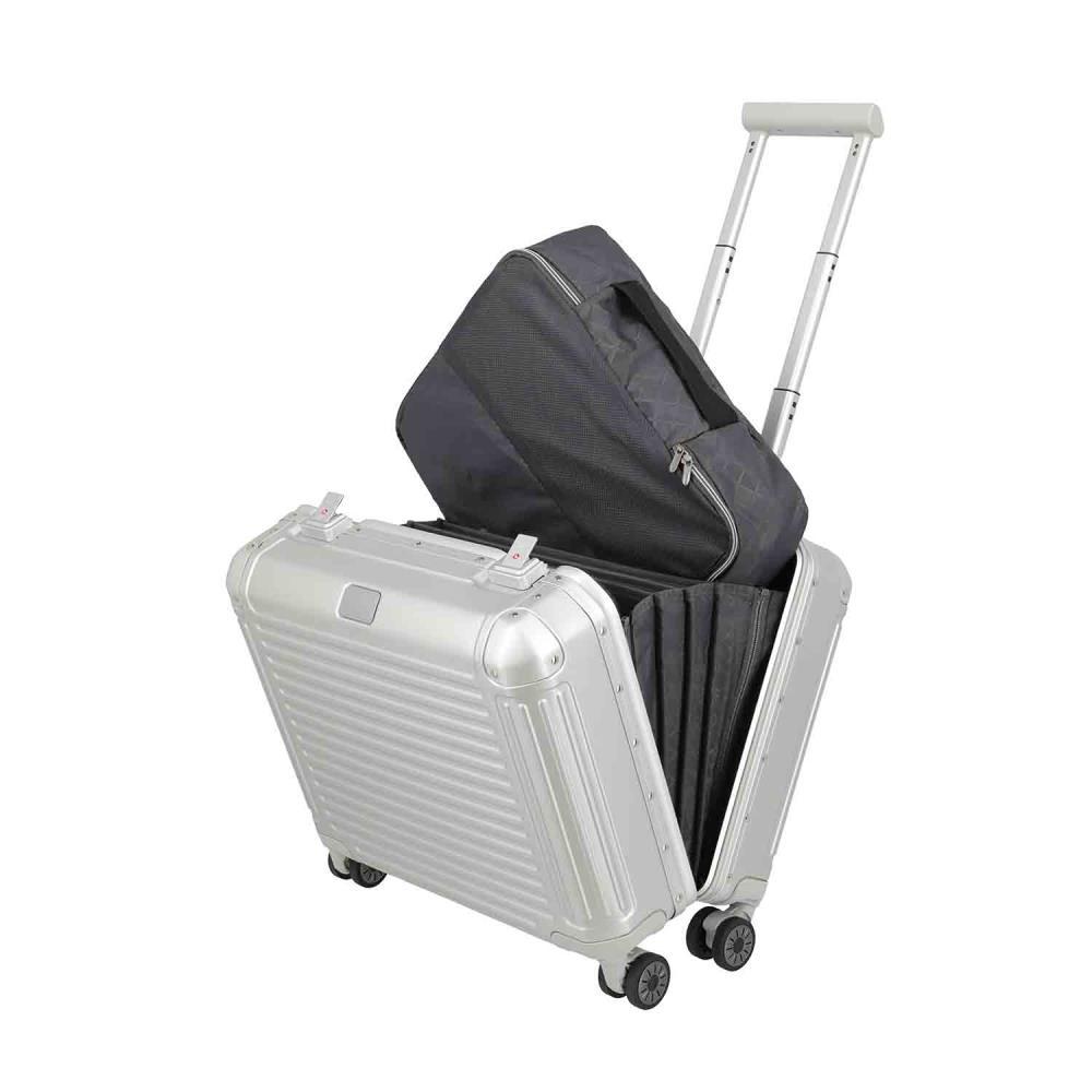 Travelite Next Silber 4 Rollen Business Wheeler Trolley 44 cm