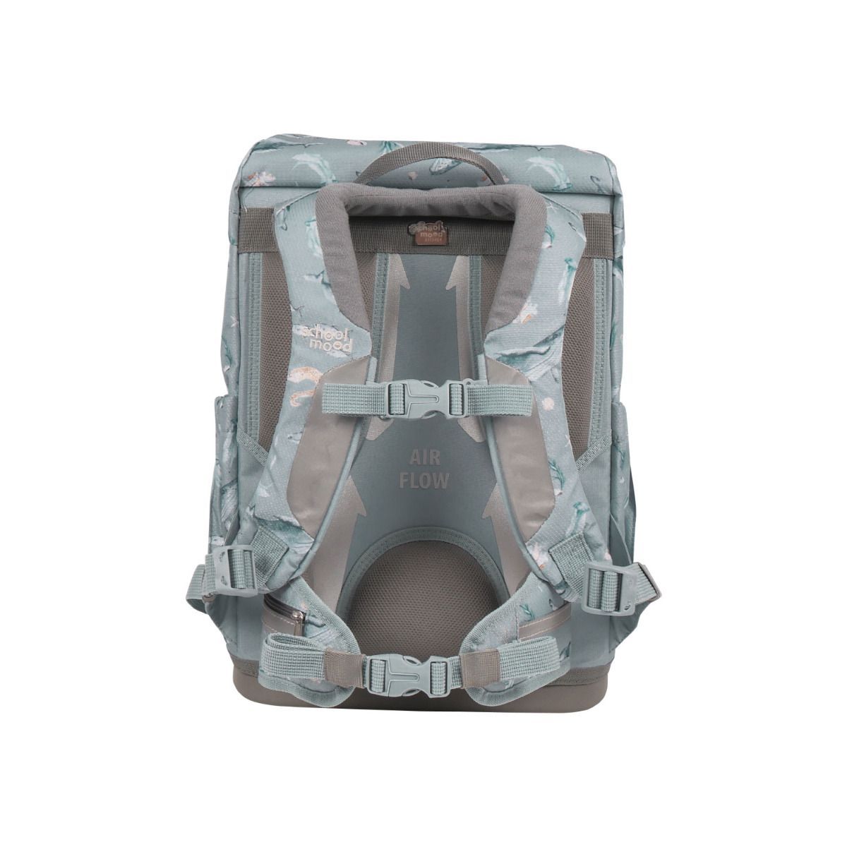 School Mood Rebel Air Aqua Nordic Collection Schulrucksack Set 8tlg.