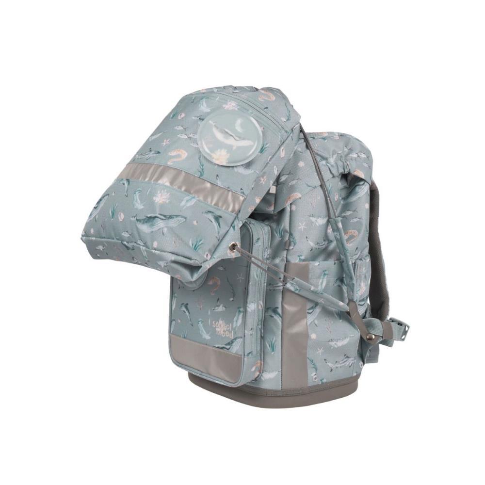 School Mood Rebel Air Aqua Nordic Collection Schulrucksack Set 8tlg.