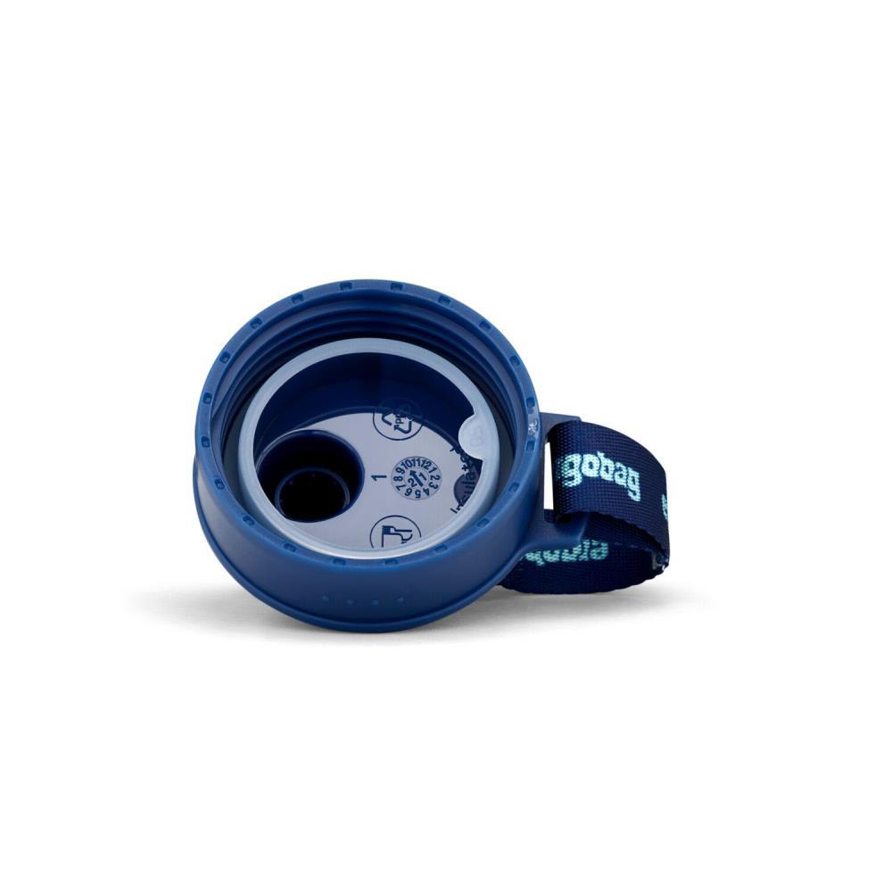 Ergobag Edelstahl Trinkflasche Blau