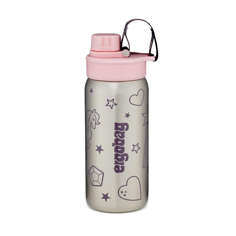 Ergobag Edelstahl Trinkflasche Rosa