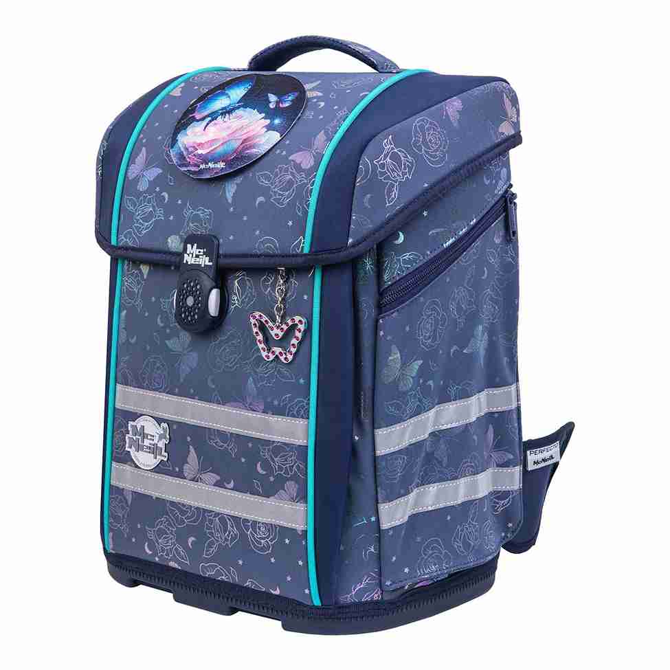 McNeill Ergo Perfecto Roses Schulranzen Set 5tlg.