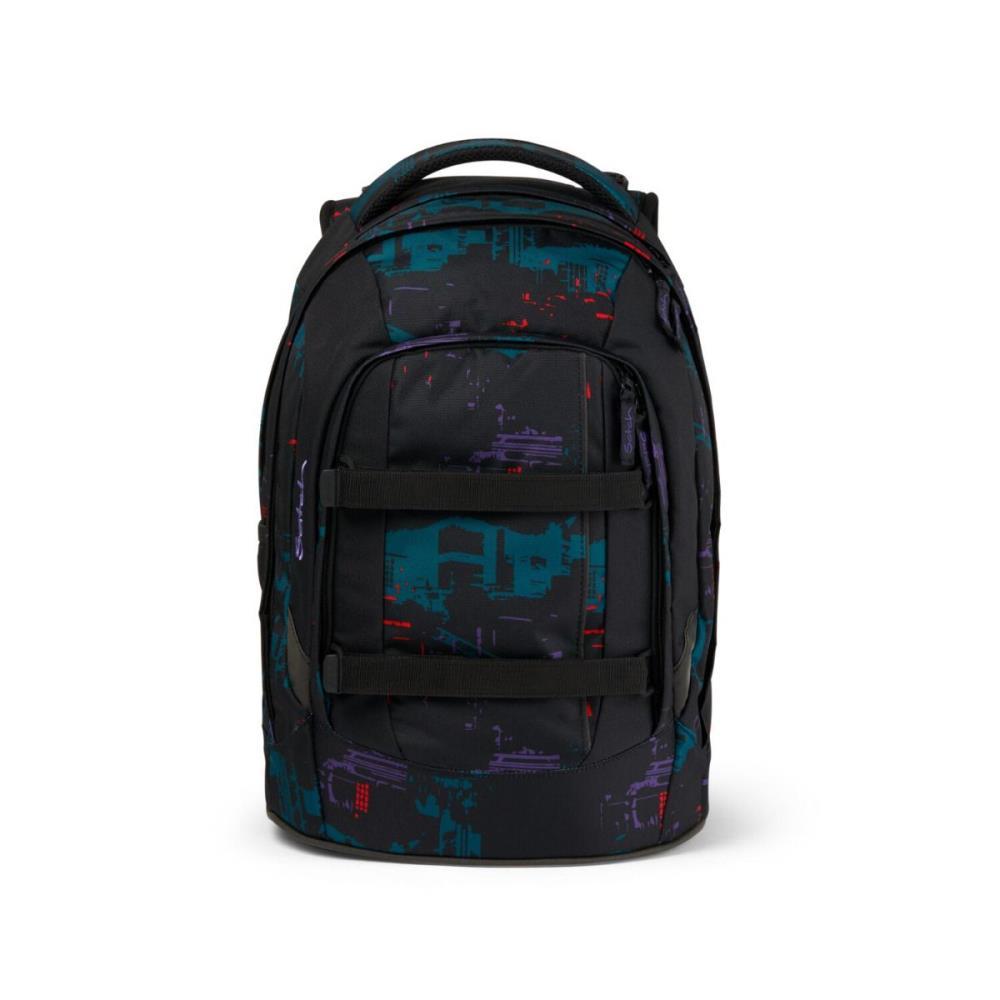 Satch Pack Night Vision Schulrucksack Set 2tlg.