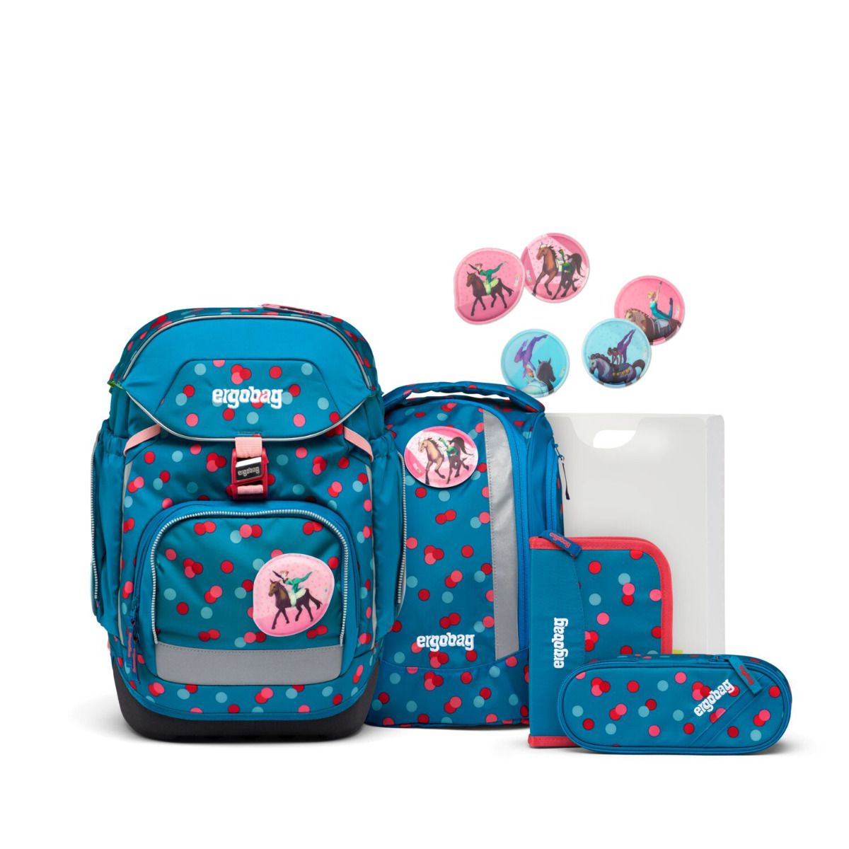 Ergobag Pack VoltiBär Schulrucksack Set 6tlg.