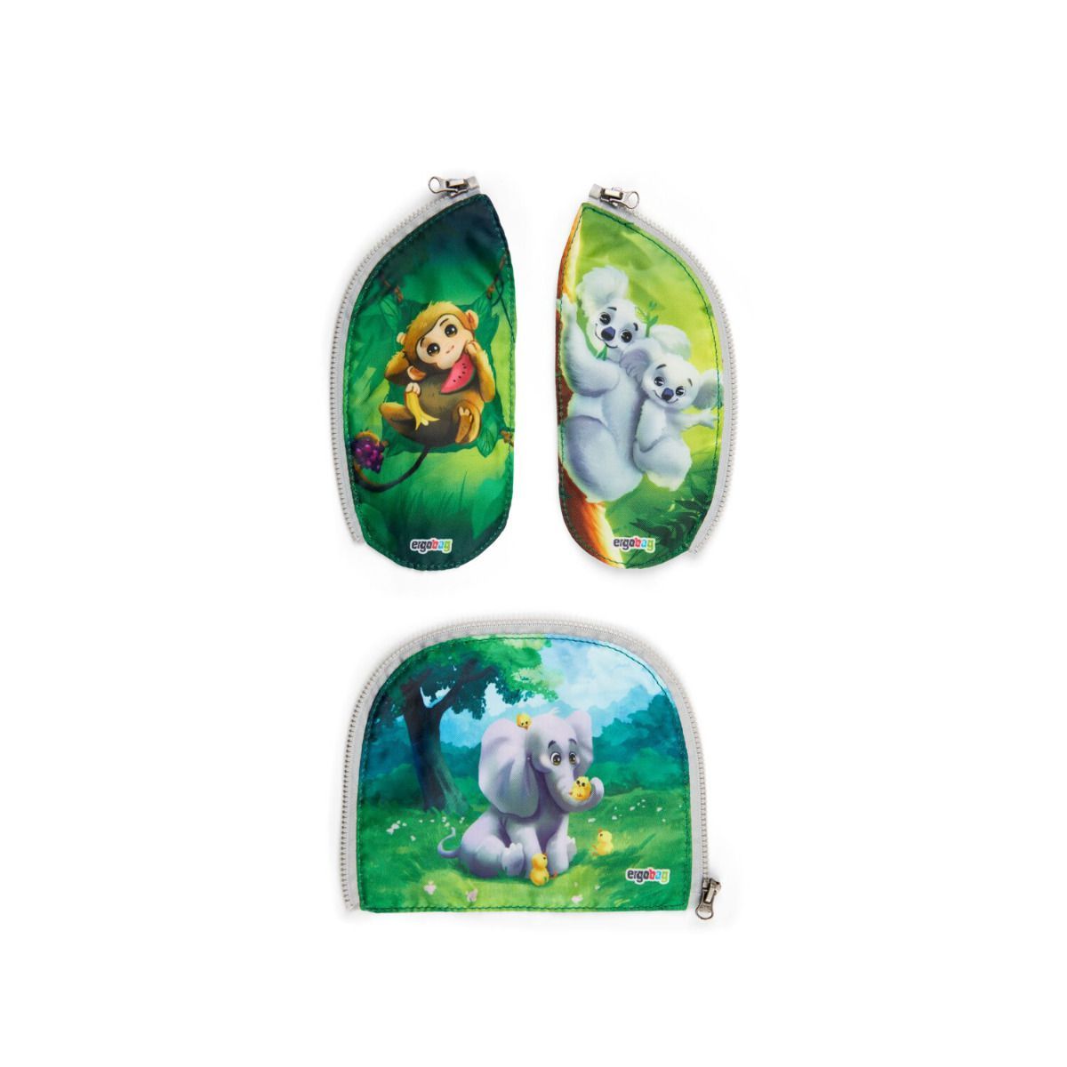 Ergobag Zippies Zoobabies Zip-Seitenflächen 3tlg.