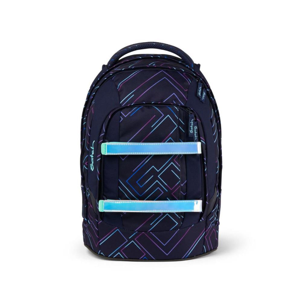 Satch Pack Purple Laser Beauty & The School Edition Schulrucksack Set 5tlg.