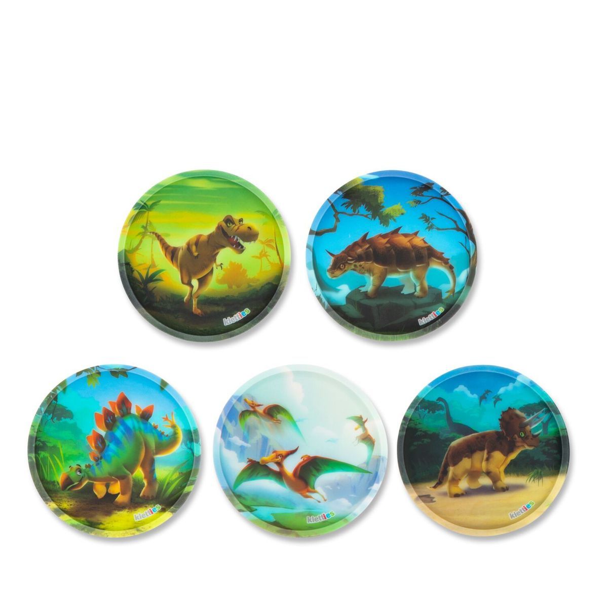 Ergobag Klettie-Set 5tlg. Dinosaurier