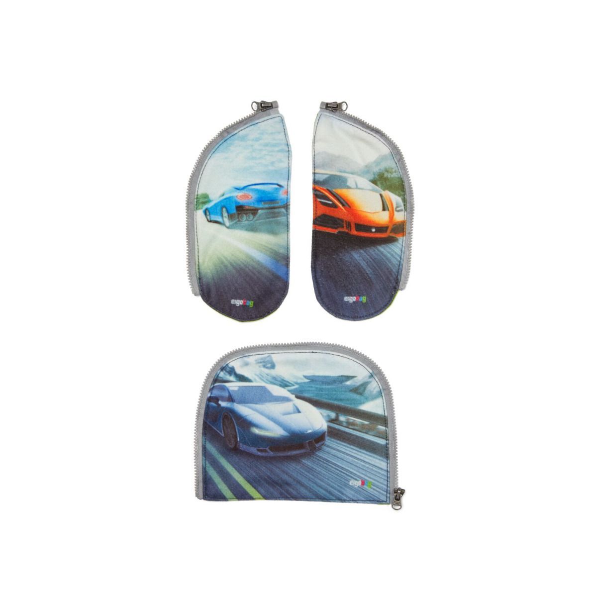 Ergobag Zippies Autos Zip-Seitenflächen 3tlg.