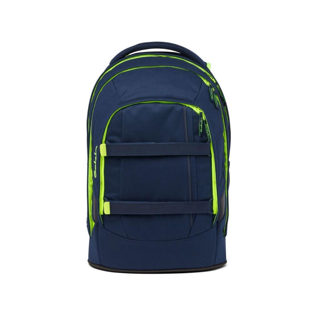 Satch Pack Toxic Yellow Pencil Slider Light Edition Schulrucksack Set 3tlg.