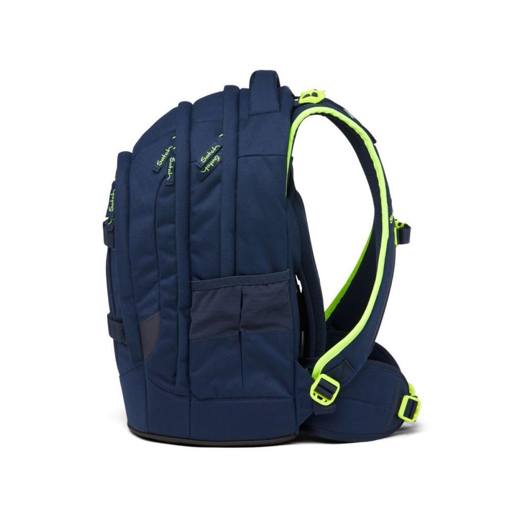 Satch Pack Toxic Yellow Pencil Slider Light Edition Schulrucksack Set 3tlg.