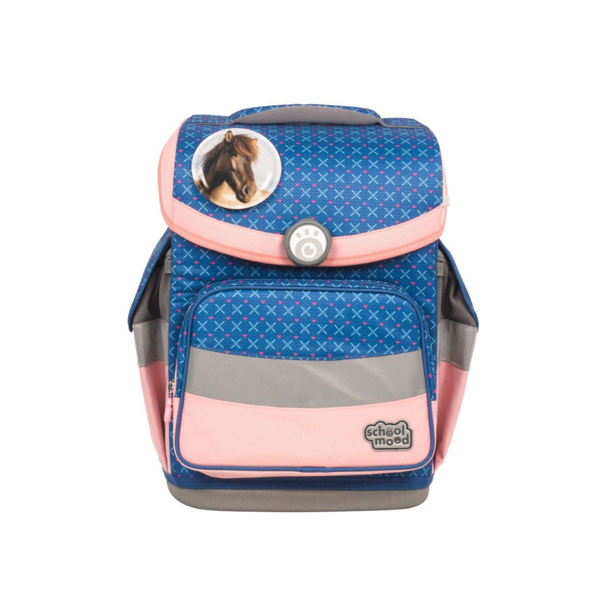 School Mood Timeless Air Mila Pferd Schulranzen Set 7tlg.