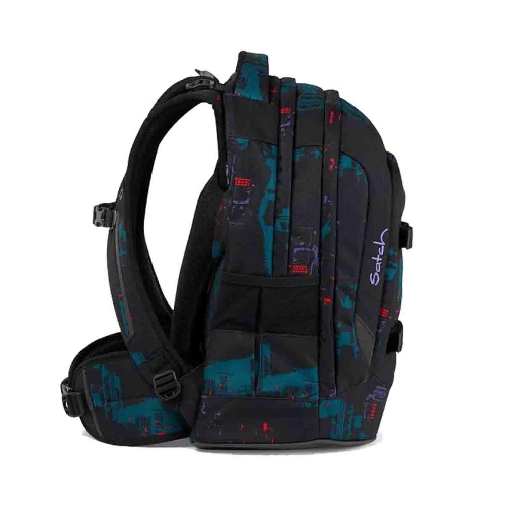 Satch Pack Night Vision Schulrucksack Set 3tlg.