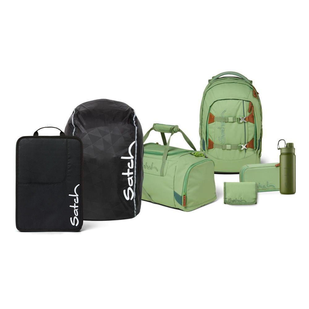 Satch Pack Nordic Jade Green Kollektor Edition Schulrucksack Set 7tlg.