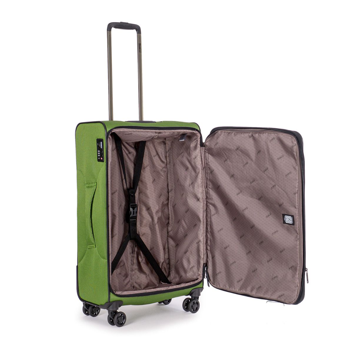 Stratic Bendigo Light + Green 4-Rollen Trolley L 84cm